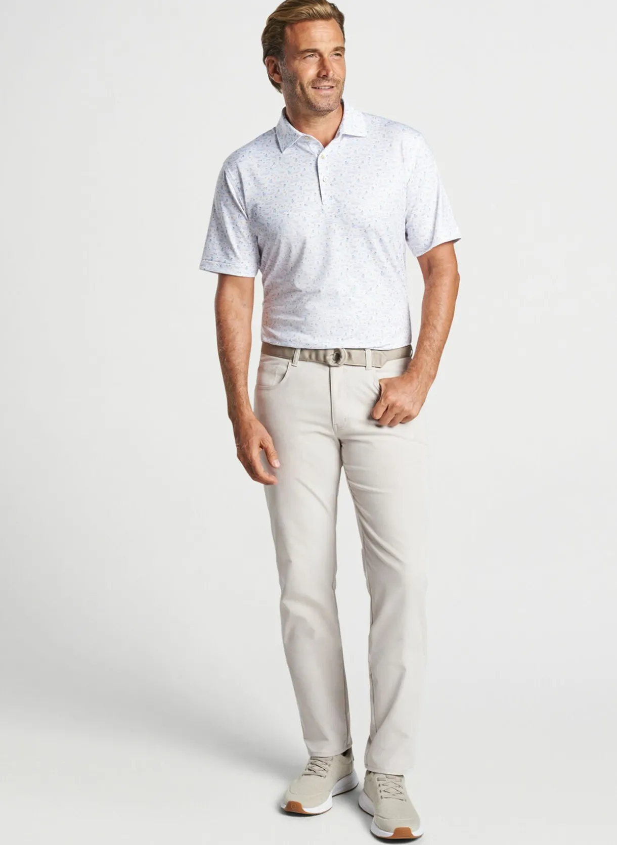 5 O'Clock In Fiji Performance Jersey Polo