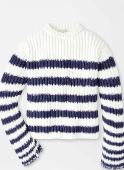 Alek Wide Sleeve Stripe Sweater