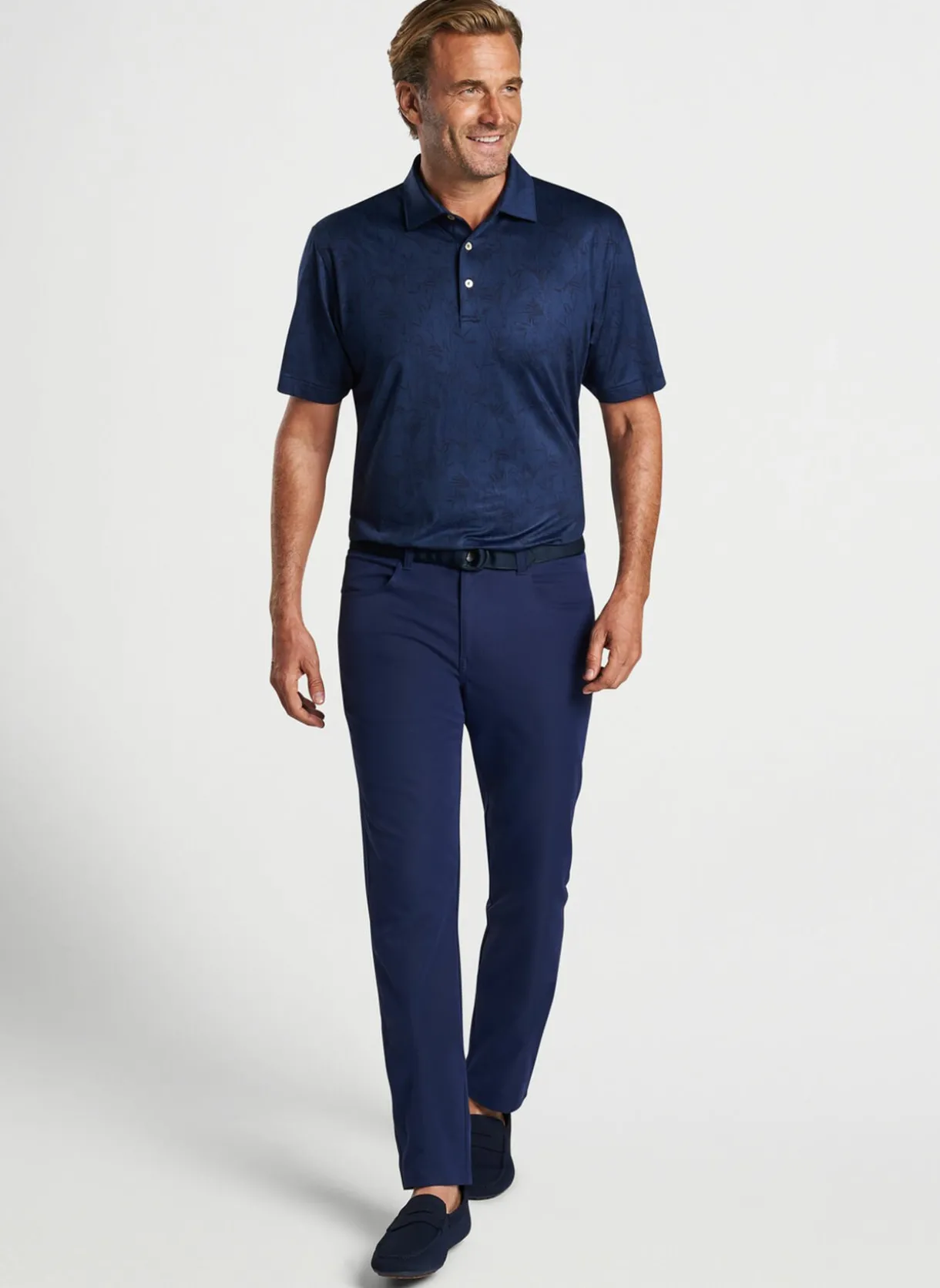 Bamboo Botanical Performance Jersey Polo
