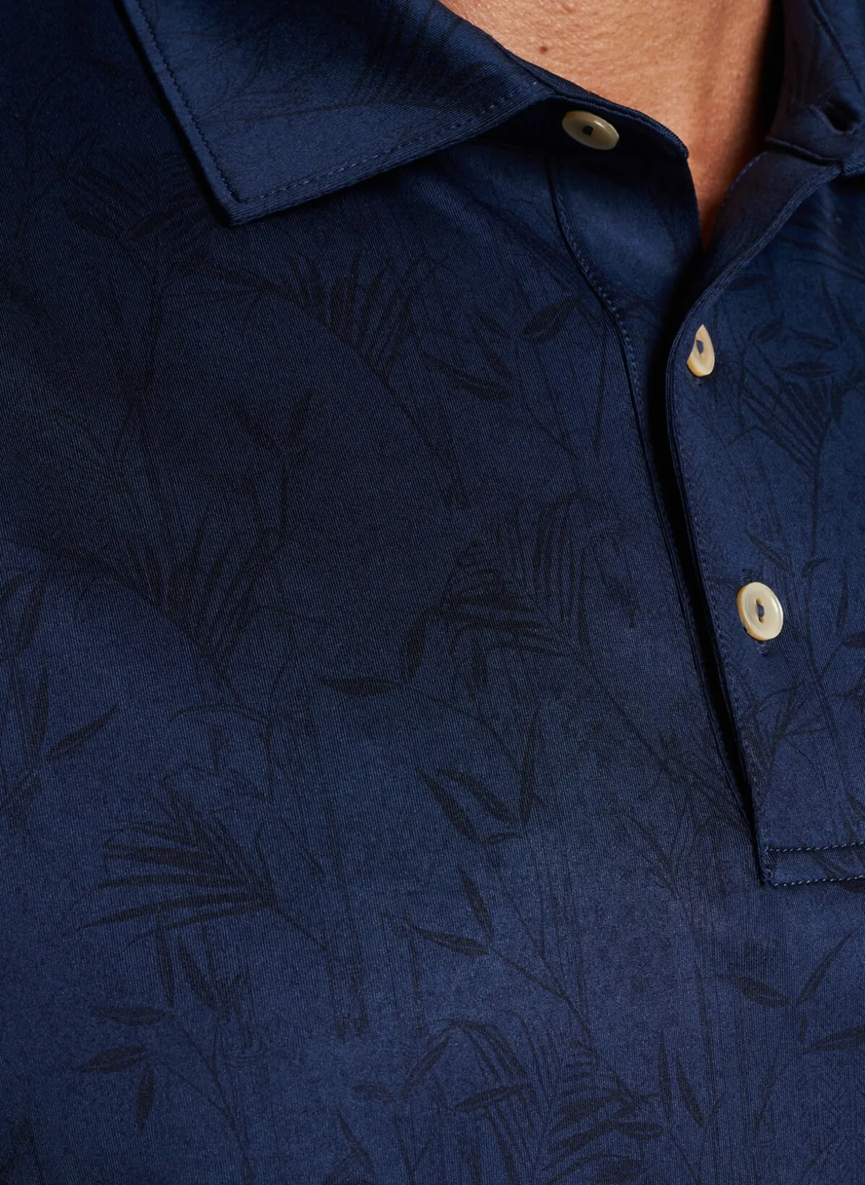 Bamboo Botanical Performance Jersey Polo