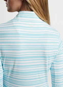 Basketweave Print Sun Shirt