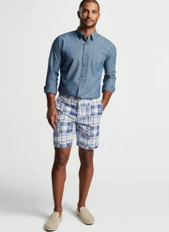 Cabana Madras Cotton Short