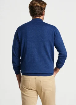 Canton Stripe Quarter-Zip Sweater