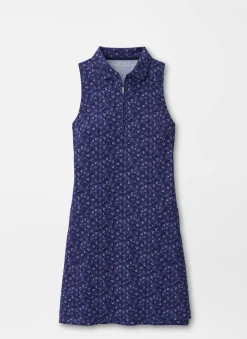 Carner Tossed Paisley Sleeveless Sport Dress