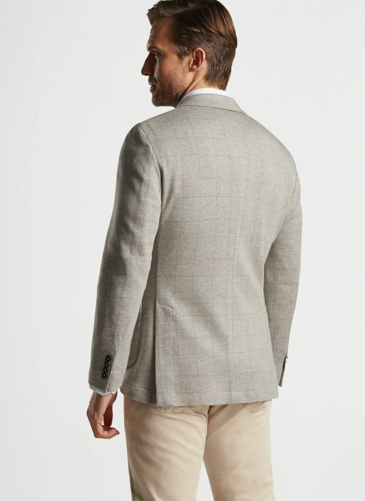 Carova Jersey Houndstooth Soft Jacket