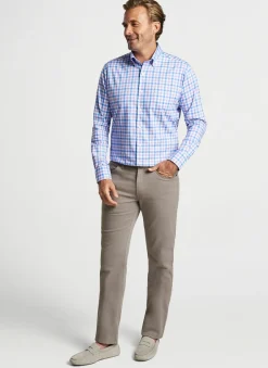 Castine Crown Lite Cotton-Stretch Sport Shirt