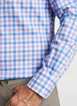 Castine Crown Lite Cotton-Stretch Sport Shirt