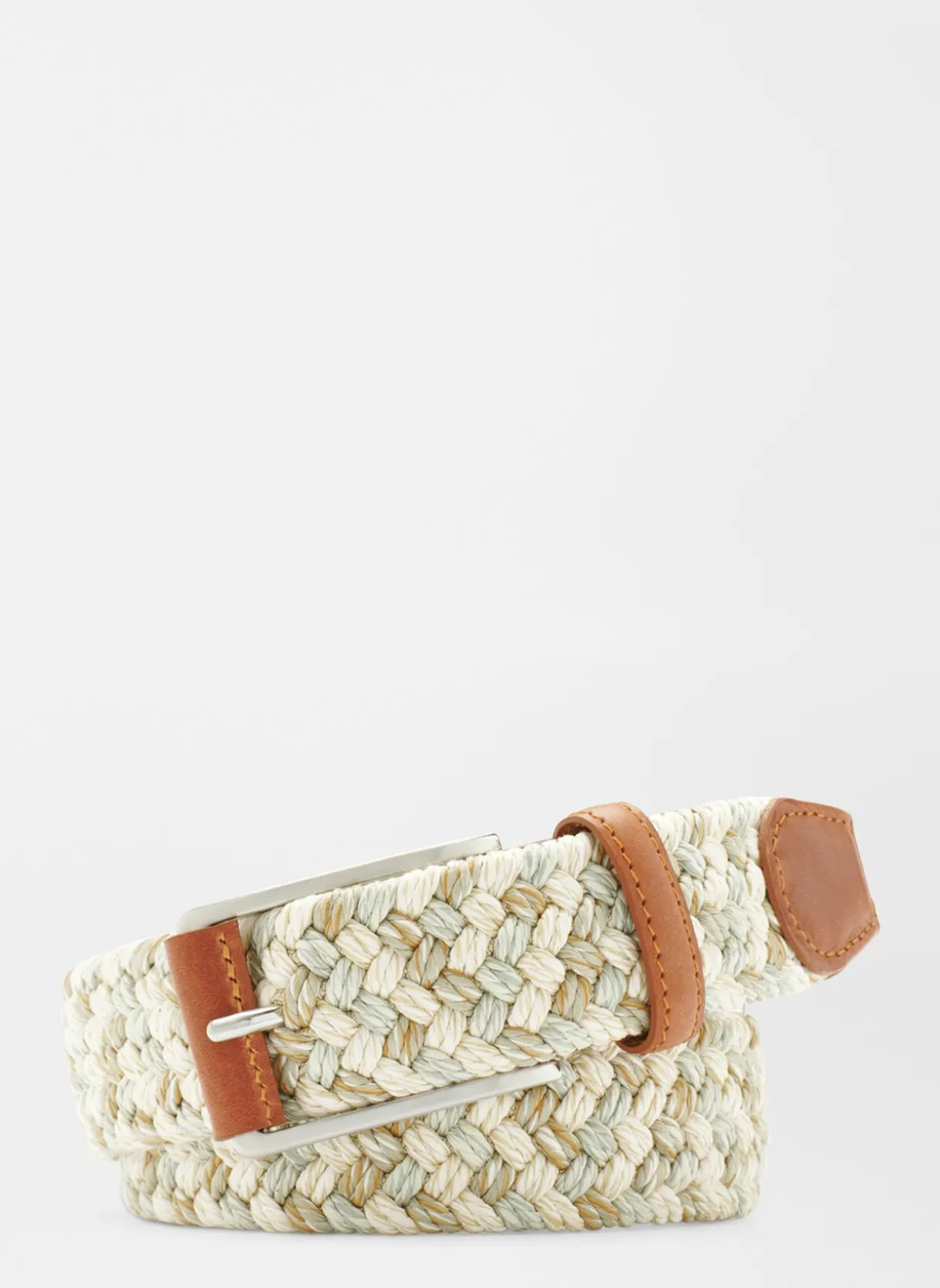 Cotton Melange Braided Belt