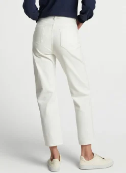 Crawford High Rise Straight Crop Jean