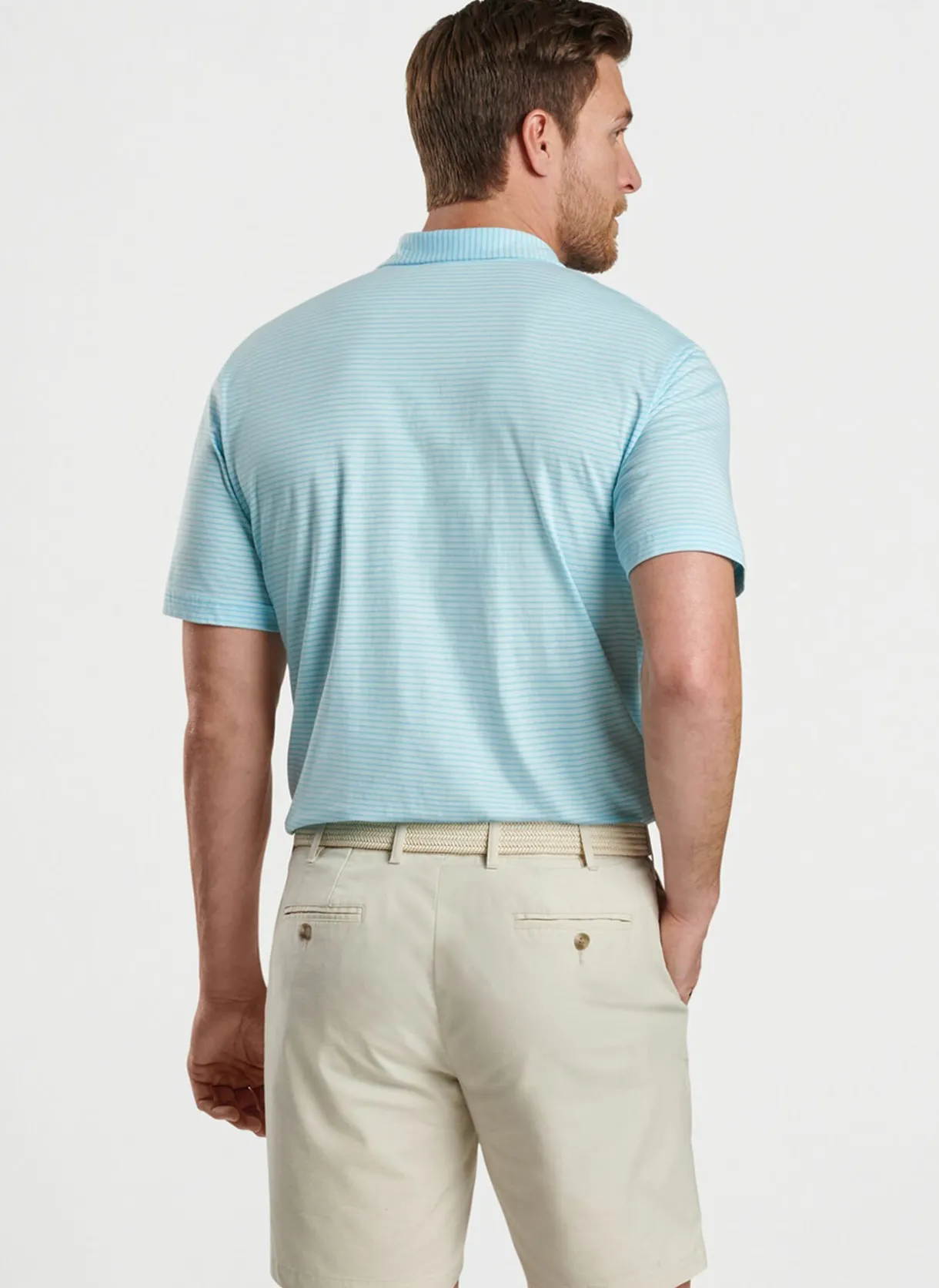 Crown Comfort Cotton Polo Trip Stripe