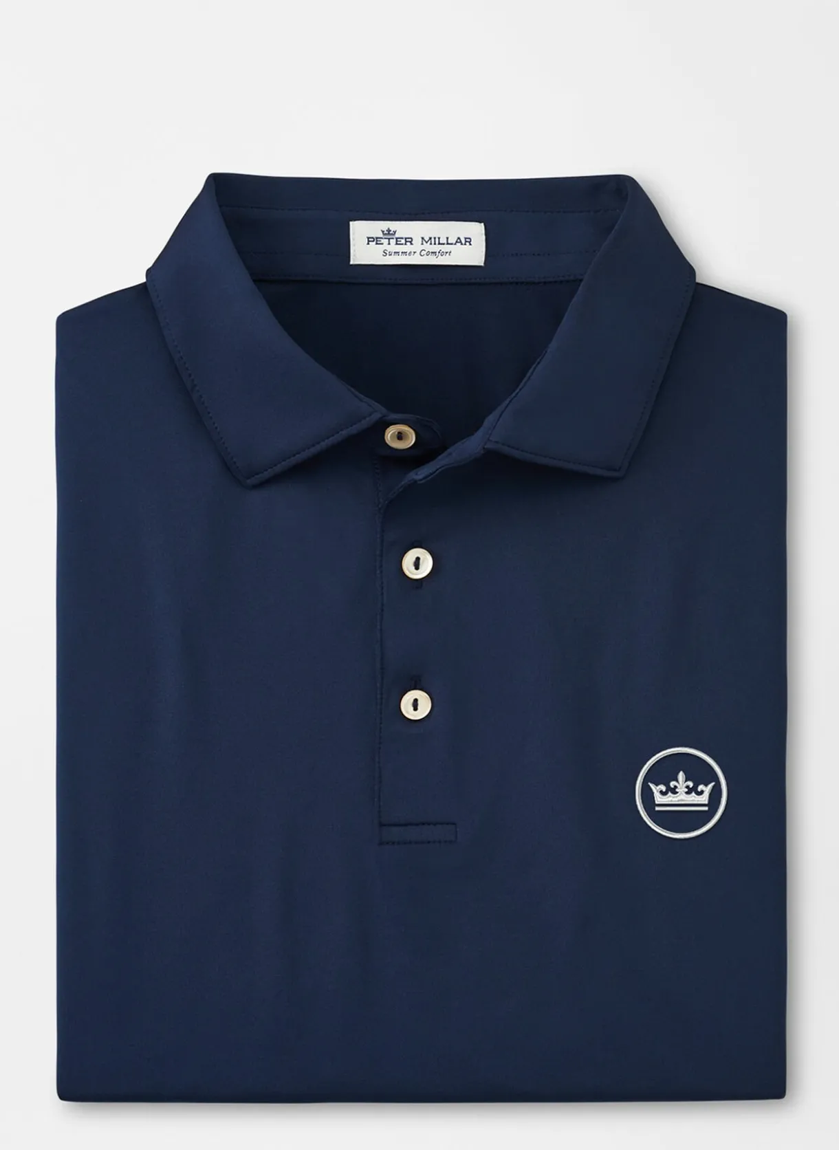 Crown Seal Solid Performance Jersey Polo