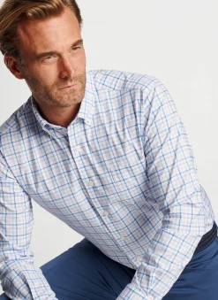 Cutler Cotton-Stretch Sport Shirt