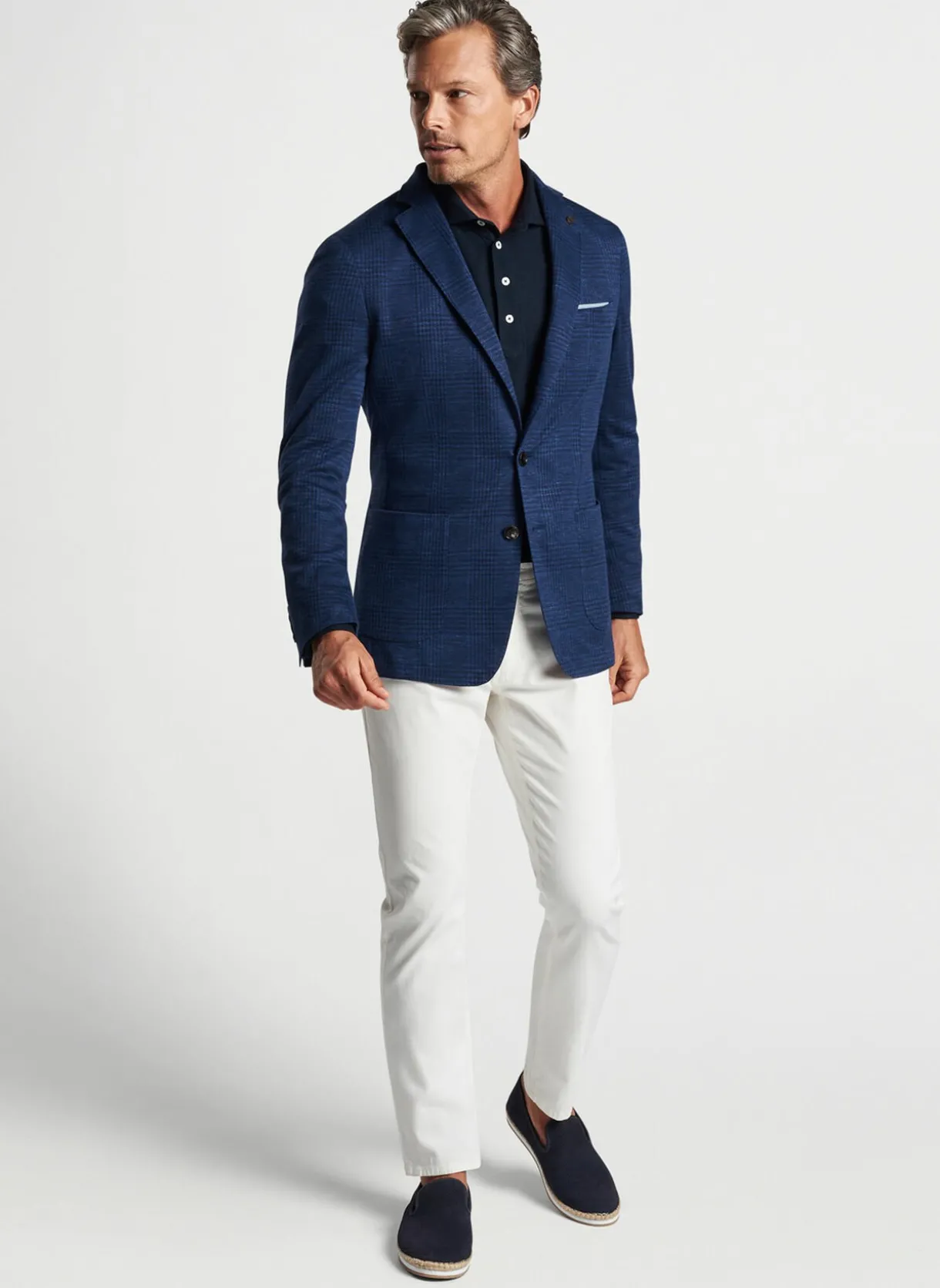Dayton Knit Plaid Soft Jacket