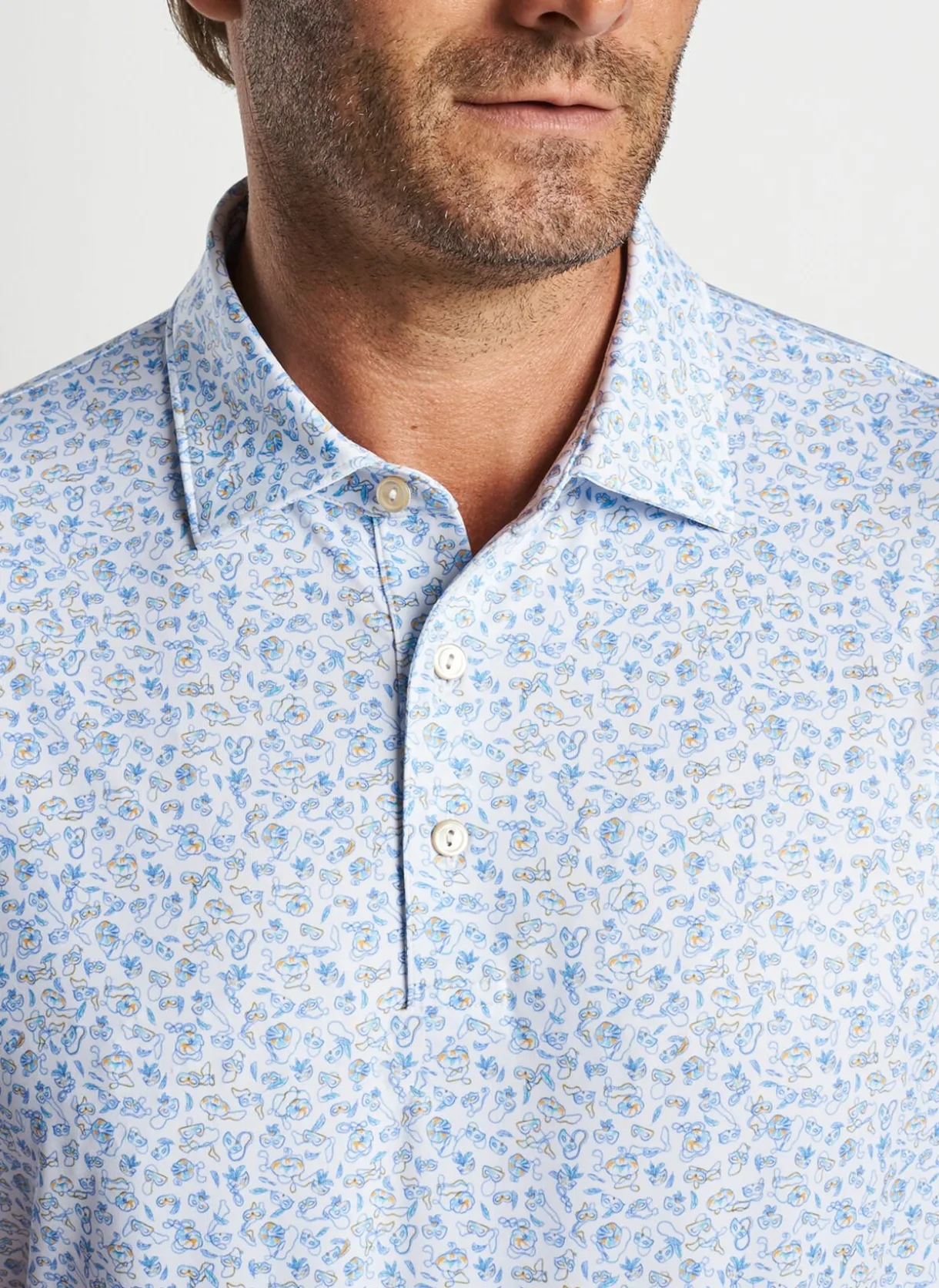 Fat Tuesday Performance Jersey Polo