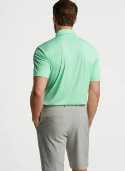 Featherweight Performance Melange Polo