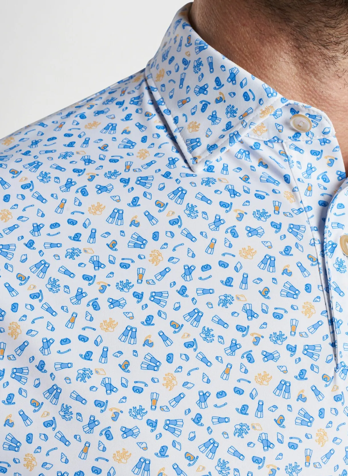 Featherweight Performance Sea For Yourself Polo