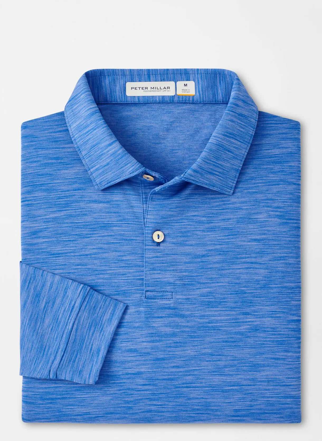 Featherweight Performance Long Sleeve Melange Polo