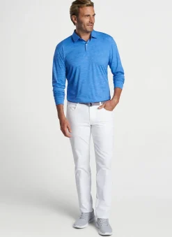 Featherweight Performance Long Sleeve Melange Polo