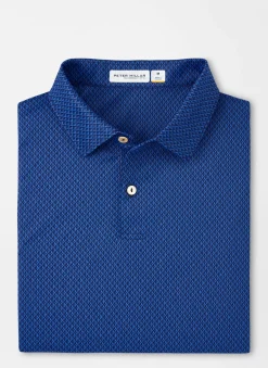 Featherweight Performance Crown Check Polo