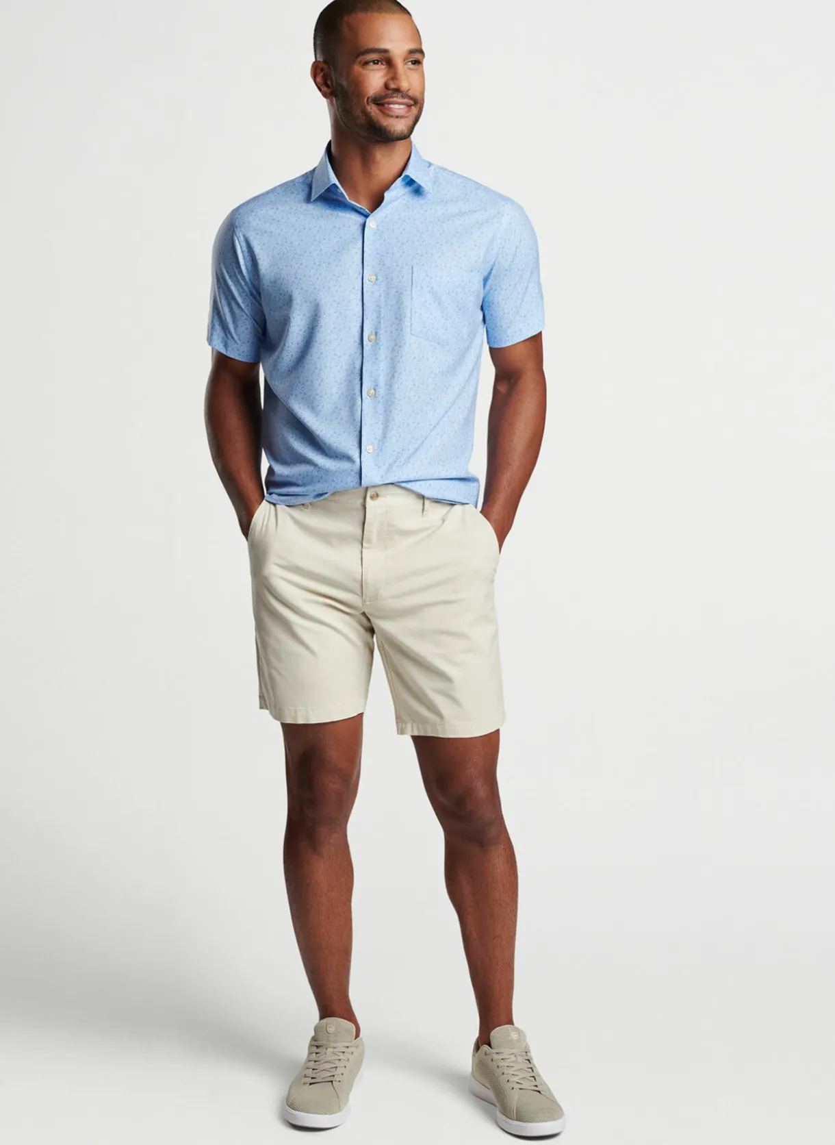 Feeling Koi Performance Poplin Sport Shirt