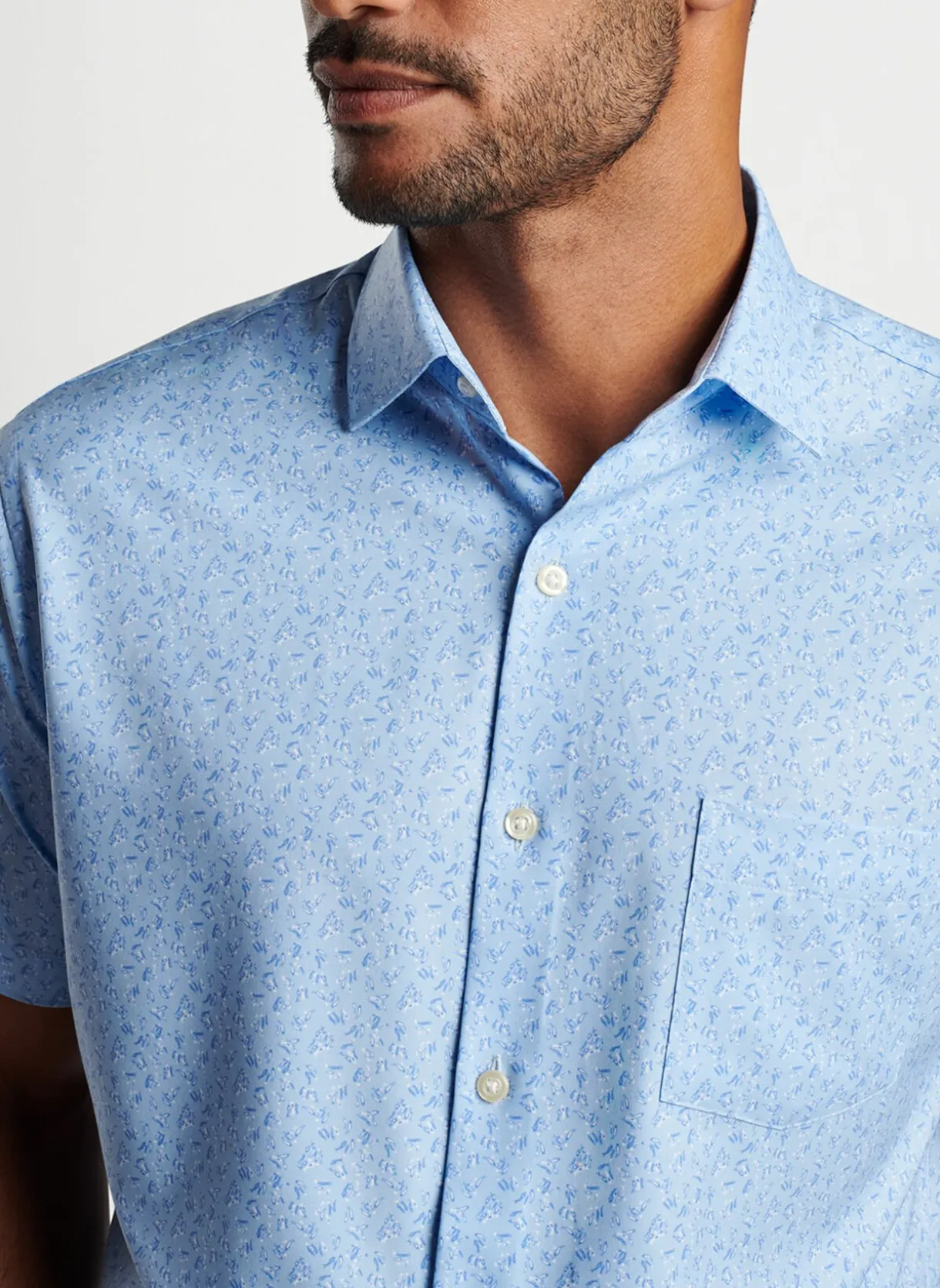 Feeling Koi Performance Poplin Sport Shirt