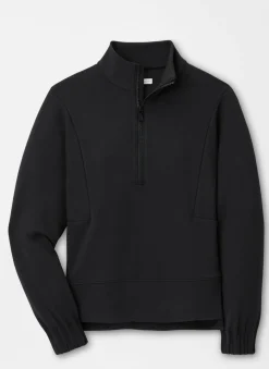 Flora Knit Half-Zip Pullover