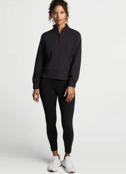Flora Knit Half-Zip Pullover