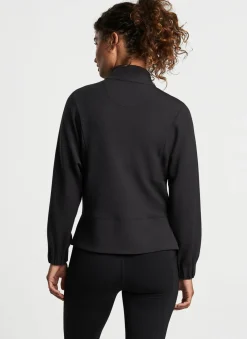 Flora Knit Half-Zip Pullover