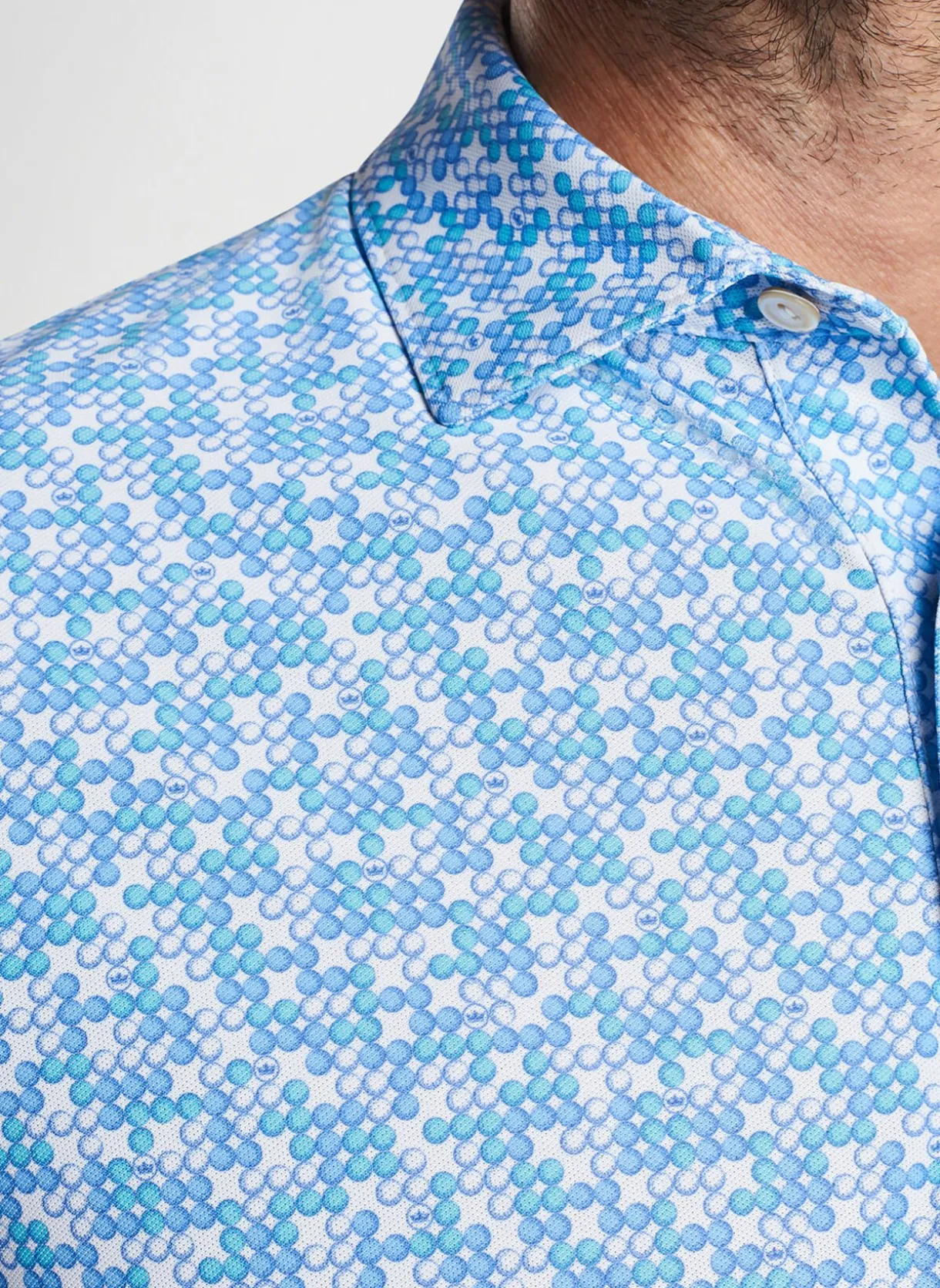 Game Over Performance Mesh Polo