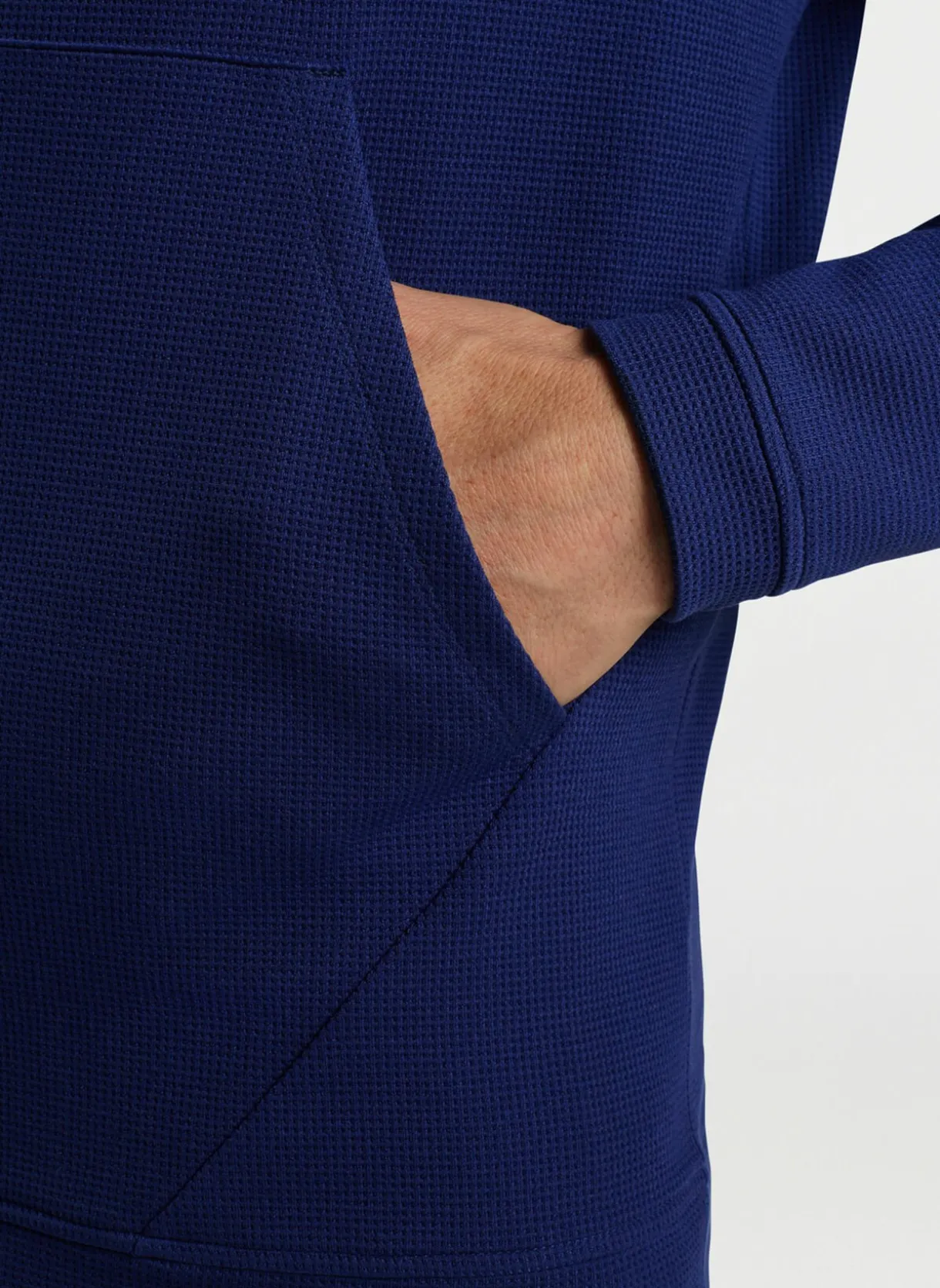 Grid Performance Half-Zip Hoodie