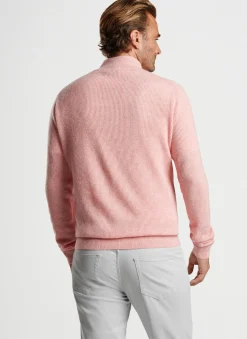Harbour Cashmere Linen Quarter Zip