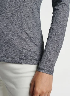 Hexagons Print Sun Shirt