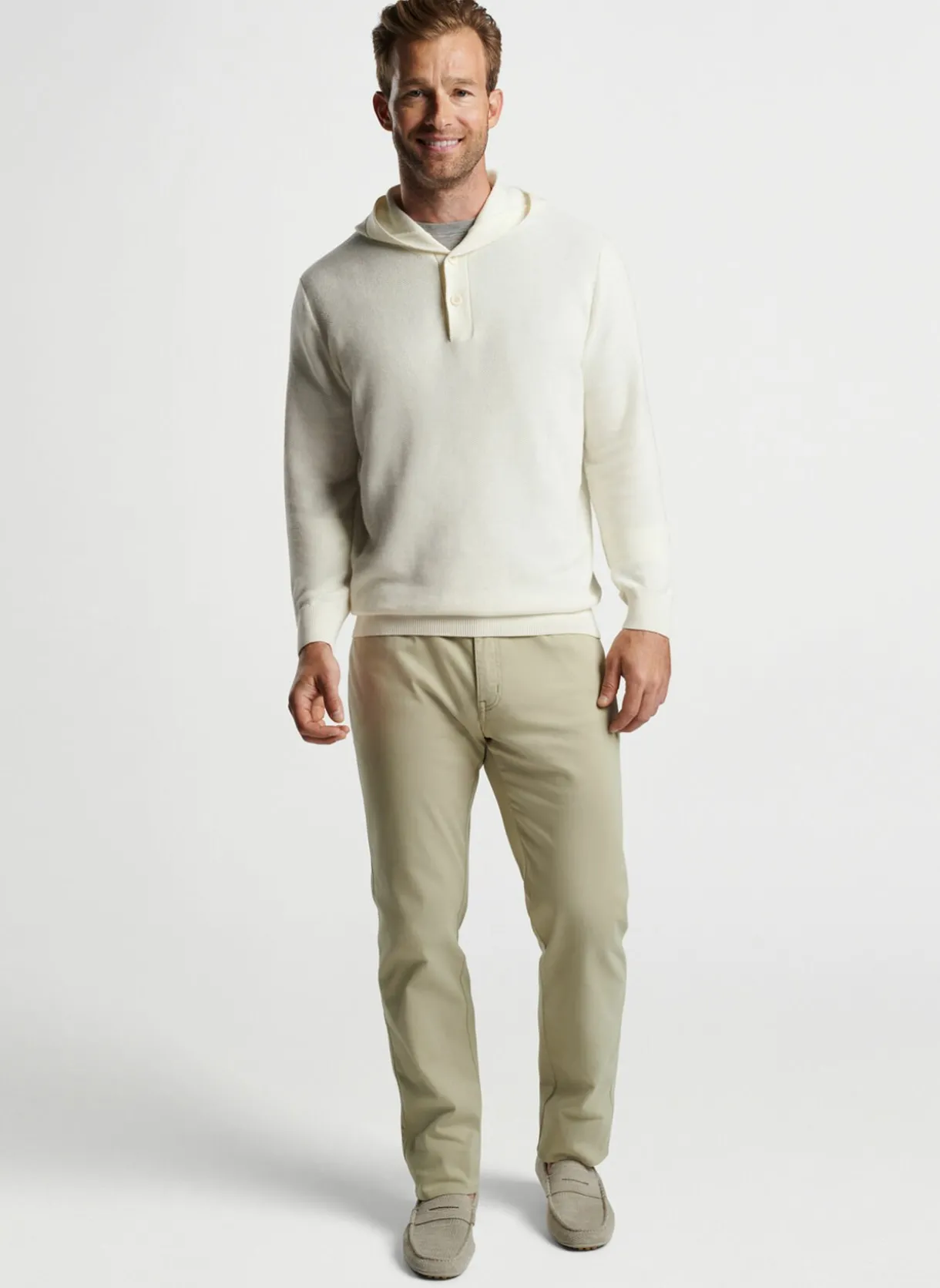 Hickory Henley Hoodie Sweater