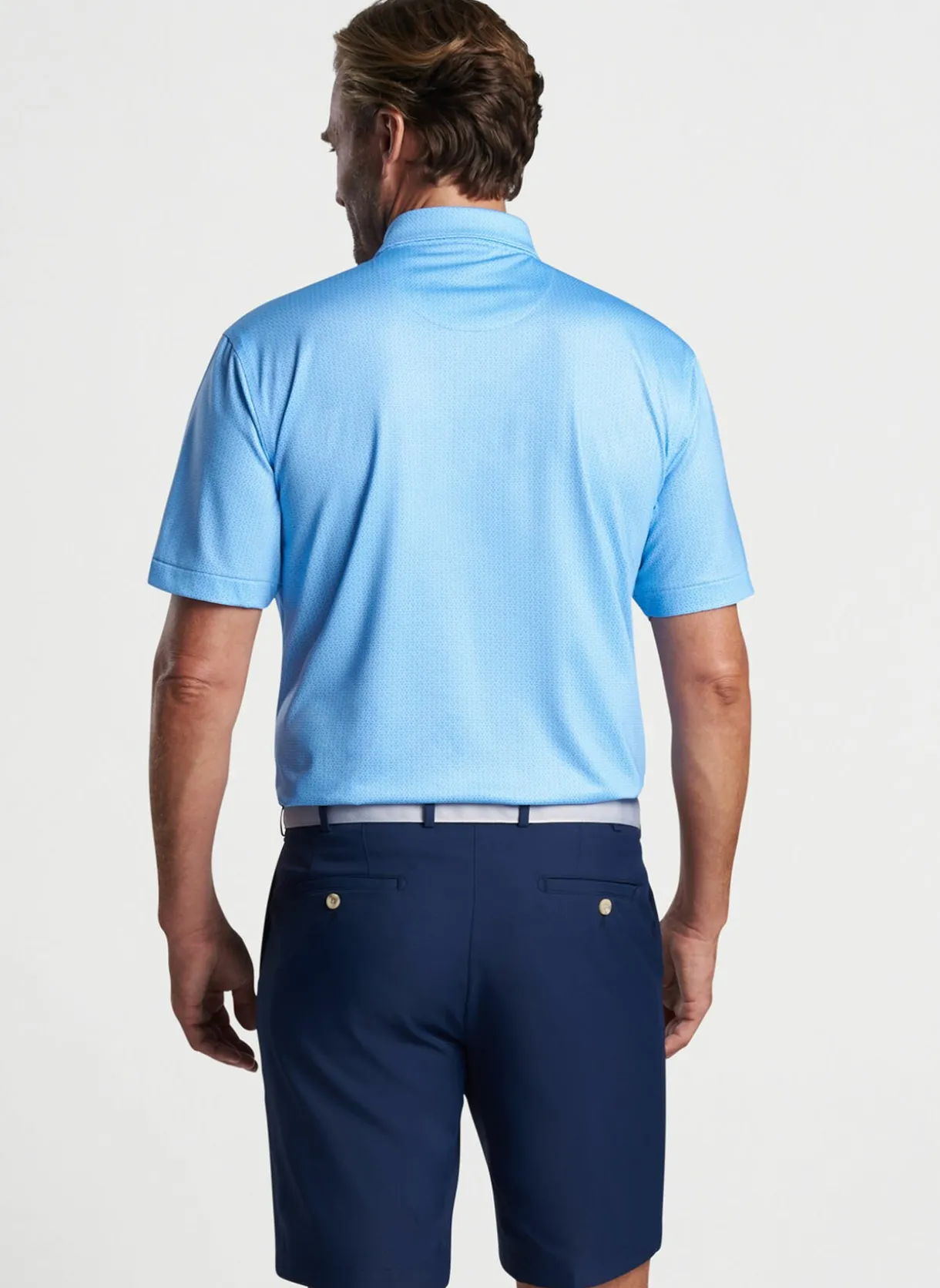 I'Ll Have It Neat Performance Jersey Polo