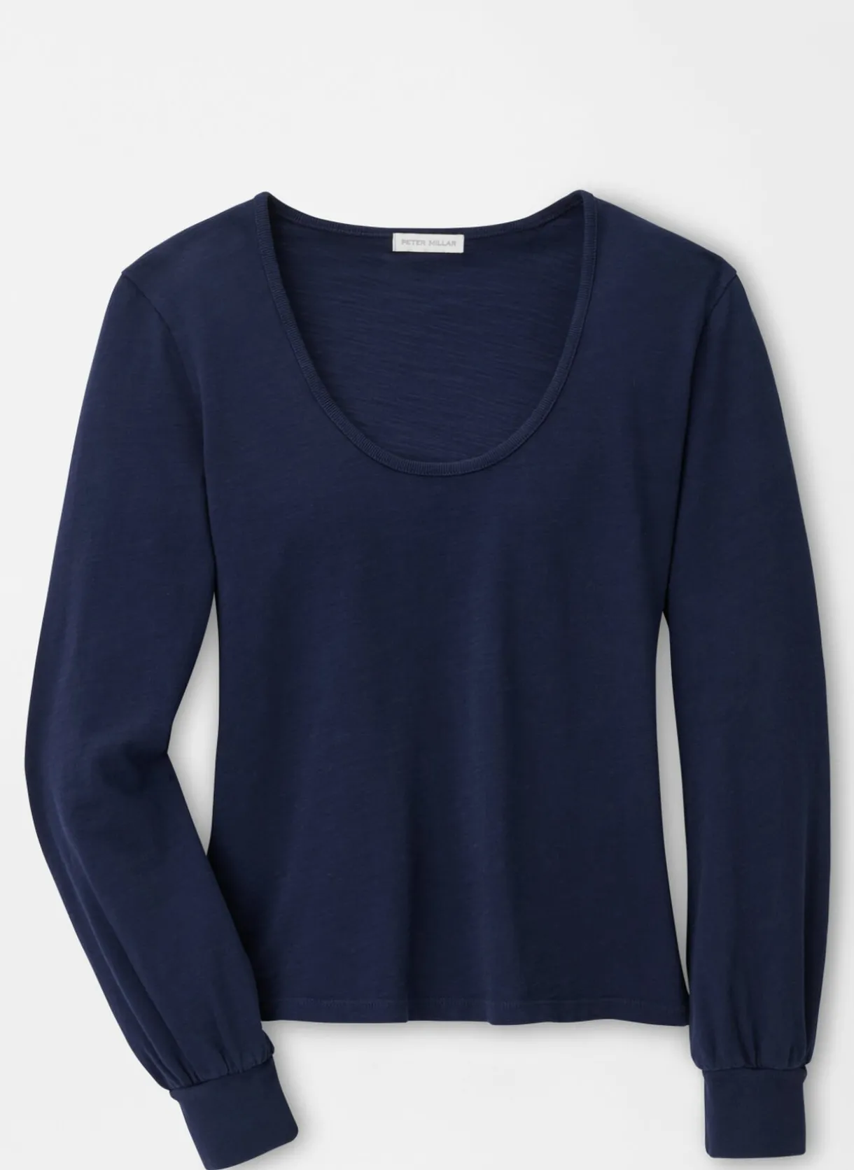 Kate Long-Sleeve Scoop Neck Henley