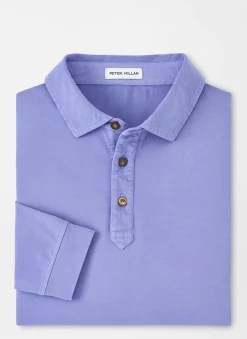 Lava Wash Long-Sleeve Polo