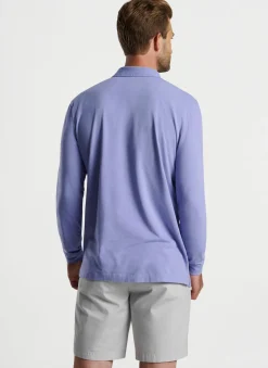 Lava Wash Long-Sleeve Polo