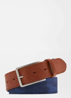 Linear Camo Printed Belt