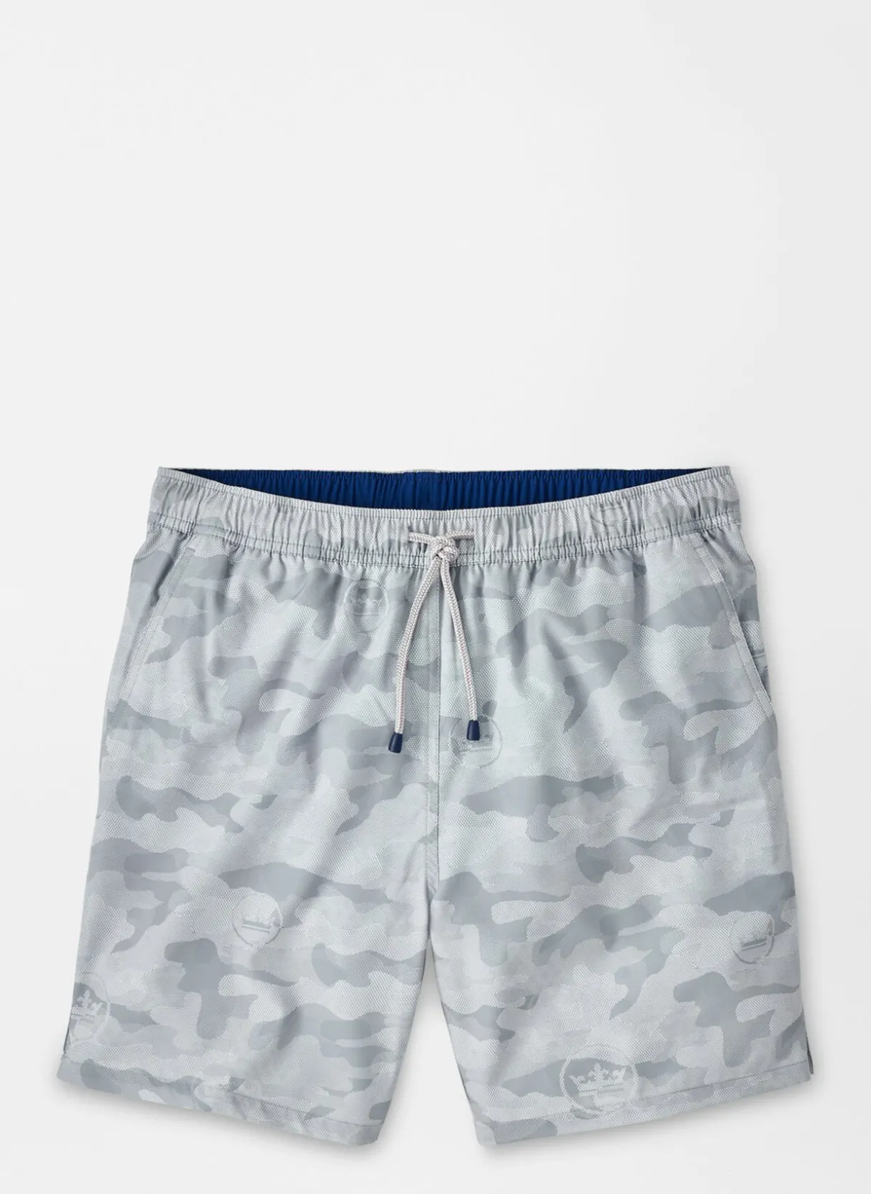 Logo Camo Swim Trunk