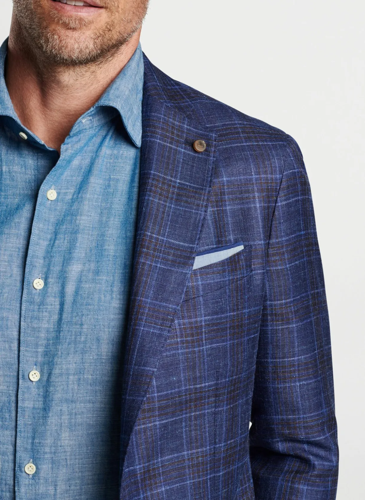 Lowell Plaid Soft Jacket