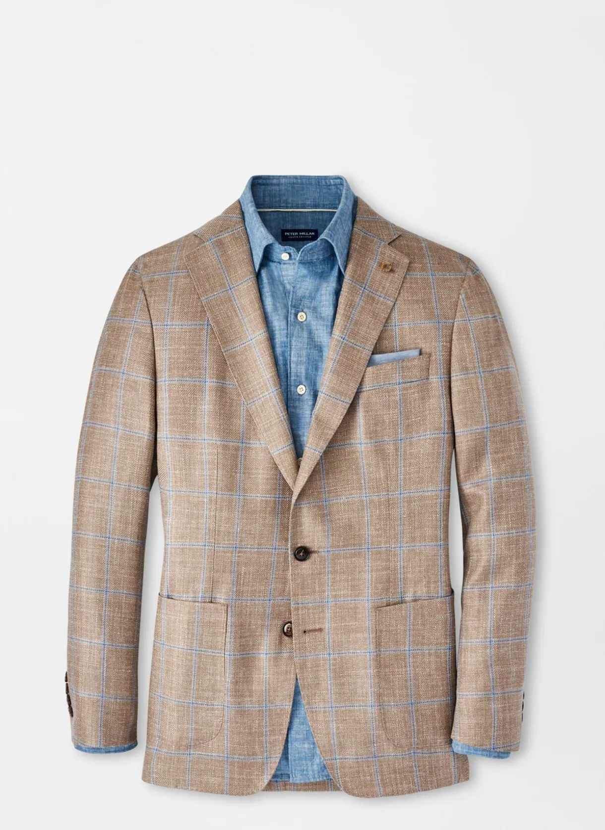 Mason Windowpane Soft Jacket