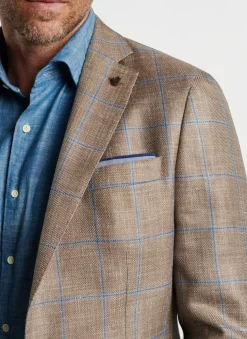 Mason Windowpane Soft Jacket