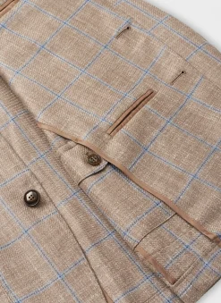 Mason Windowpane Soft Jacket