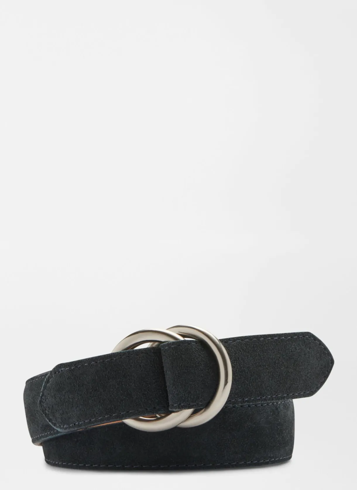 O-Ring Suede Belt