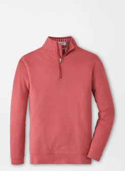 Perth Youth Oval Stitch Performance Quarter-Zip