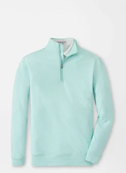 Perth Youth Sugar Stripe Performance Quarter-Zip