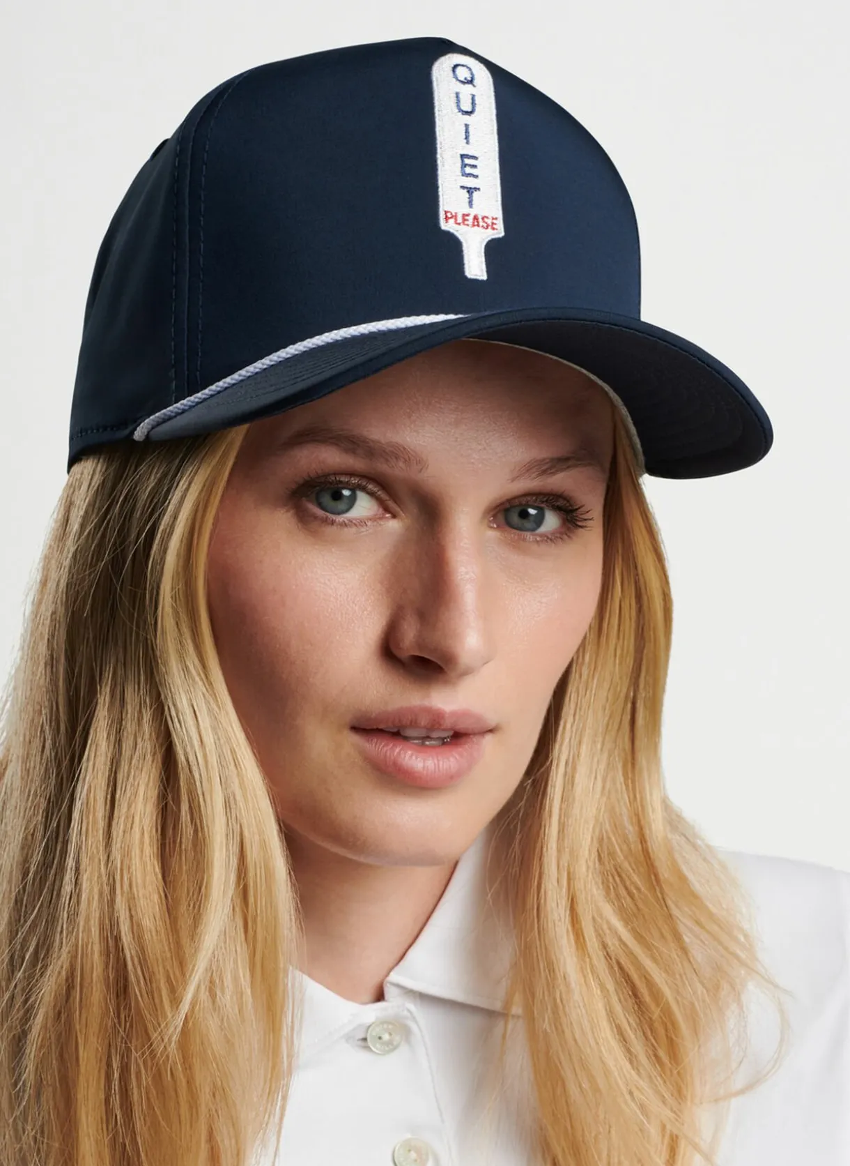 Peter Millar Quiet Please Performance Rope Hat