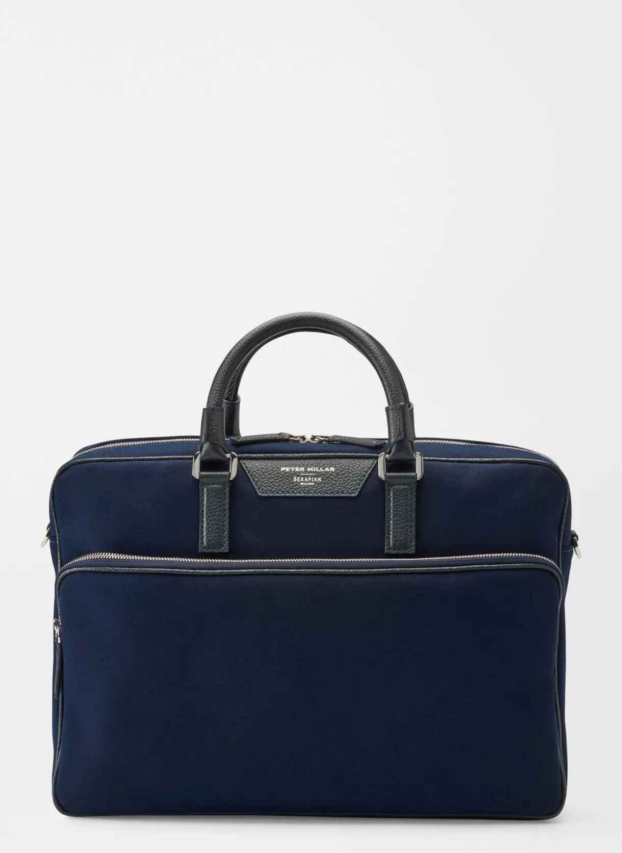 Peter Millar X Serapian Briefcase