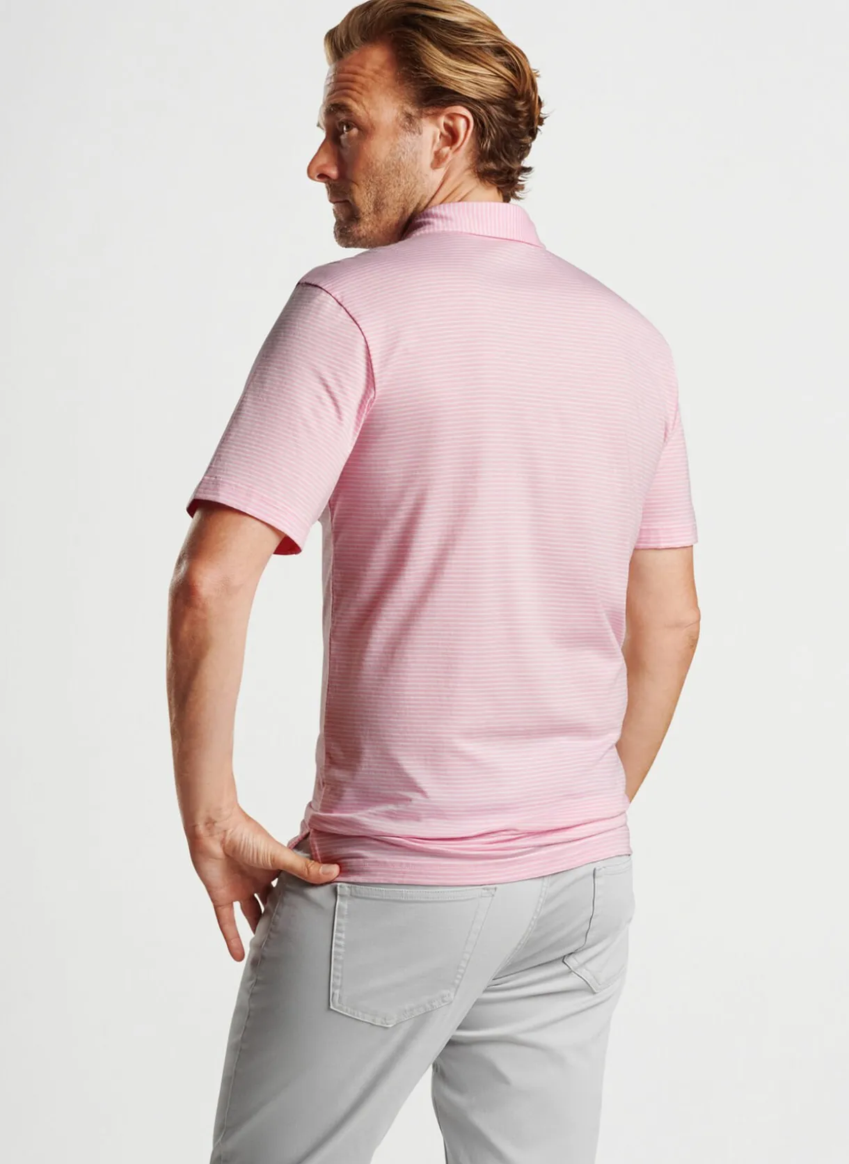 Pilot Mill Halifax Stripe Short-Sleeve Polo