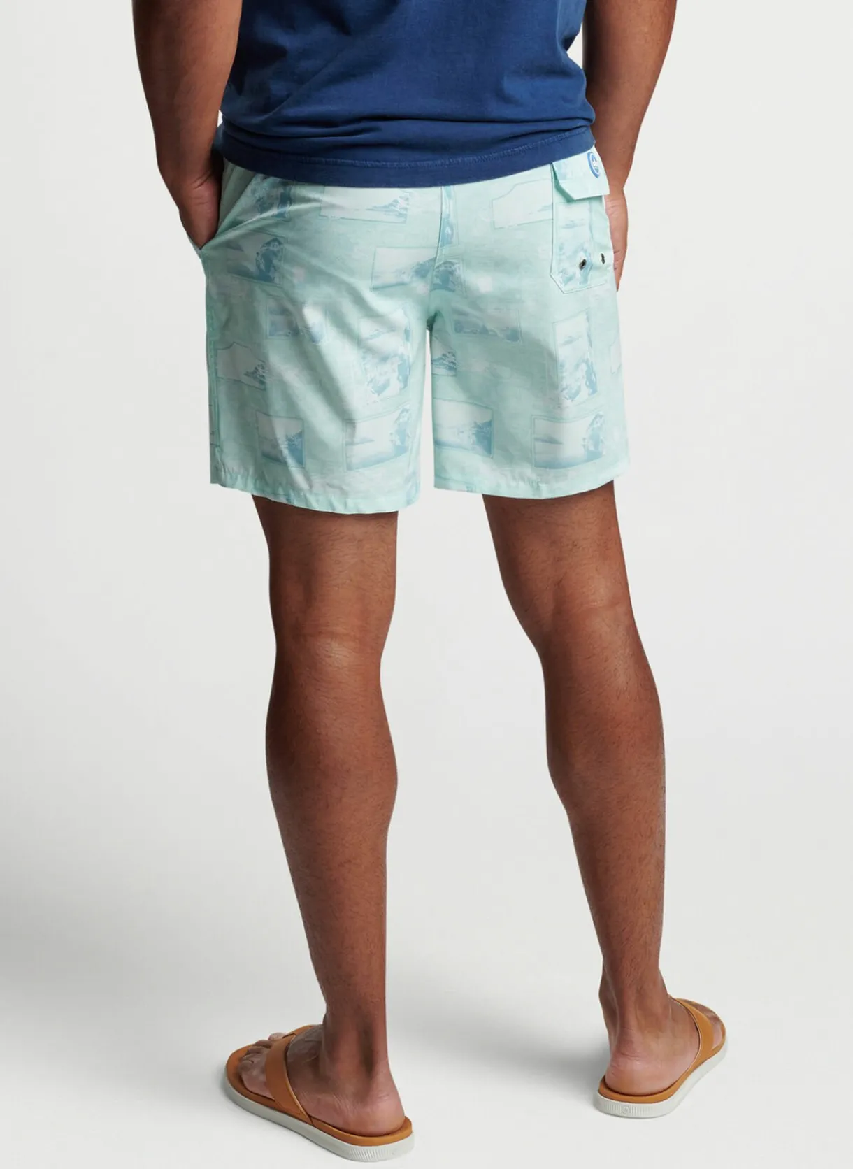 Postcards From Italy Swim Trunk